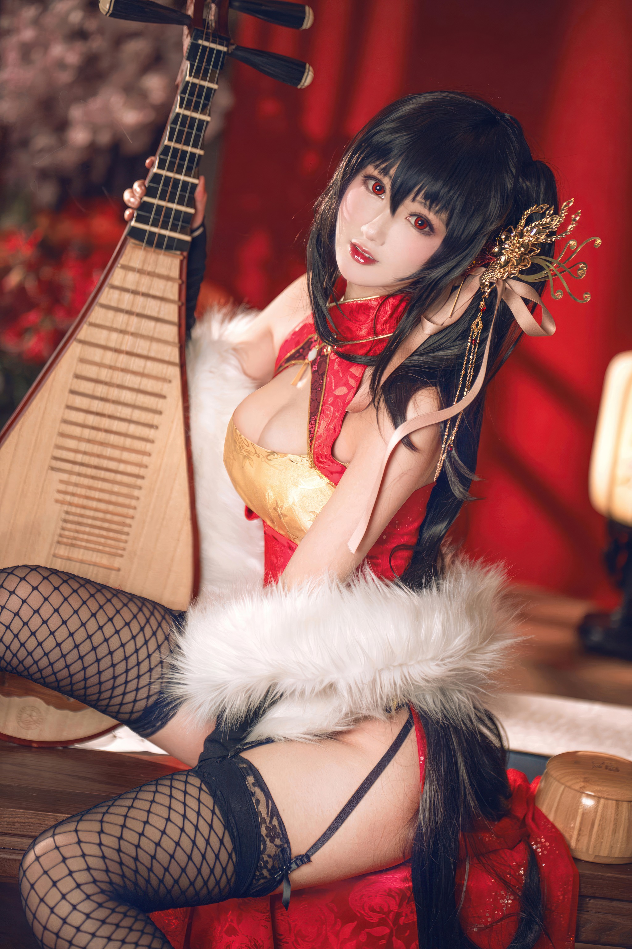羽生三未 - NO.031 碧蓝航线 大凤旗袍[21P]-XikXak